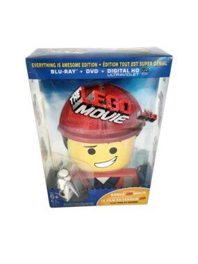 Lego Movie BluRay DVD Everything Awesome Box Set Bonus INC  Vitruvius Figure New